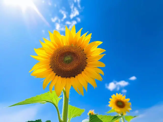 向日葵花語寓意及唯美圖片欣賞